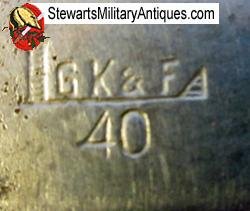  German WWII Spork, GK&FA  40 — image 4