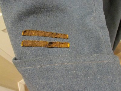  French WWI, M1915 Horizon Blue Infantry Officers Overcoat — image 5