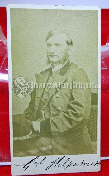  US Civil War CDV. General Judson (Kill-Cavalry) Kilpatrick — image 2
