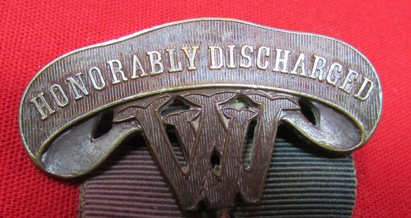  US Post Civil War West Virginia Veterans Medal, Honorably Discharged, Battery A, 1st Lt Artillery — image 3
