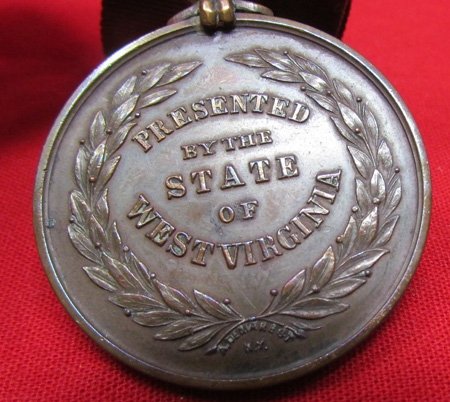  US Post Civil War West Virginia Veterans Medal, Honorably Discharged, Battery A, 1st Lt Artillery — image 8