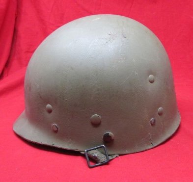  US Late WWII-Korean War, Airborne M1C Helmet Liner, Westinghouse — image 2