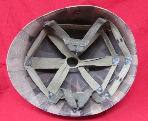  US Late WWII-Korean War, Airborne M1C Helmet Liner, Westinghouse — image 3