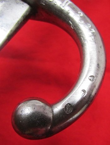  French 1866 Pattern Chassepot Bayonet, German Reissue, Landwehr Unit Marked — image 9