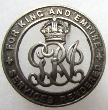  British WWI Silver War Badge, A58923 — image 2