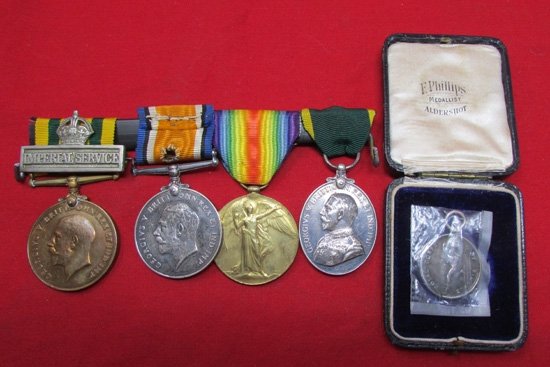  British WWI 4 Place Medal & 1922 Cased Shooting Team Medal, Royal Signals — image 2