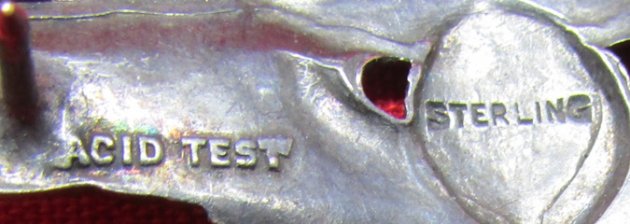  US WWII Flight Nurse 2 Inch Wings, Clutchback, Sterling — image 4