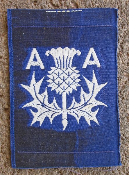  British WWII Formation Sign, 3rd Anti-Aircraft Division — image 2