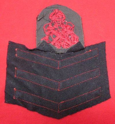  British WWI-WWII Era, Royal Navy 1st Class Petty Officer Sleeve Rate — image 3