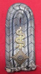 German WWI, Prussian Medical Oberartzt Shoulder Strap