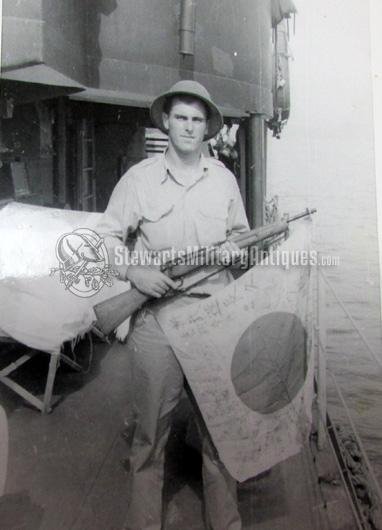  US WWII Coast Guard Photo Album, South Pacific Service — image 11