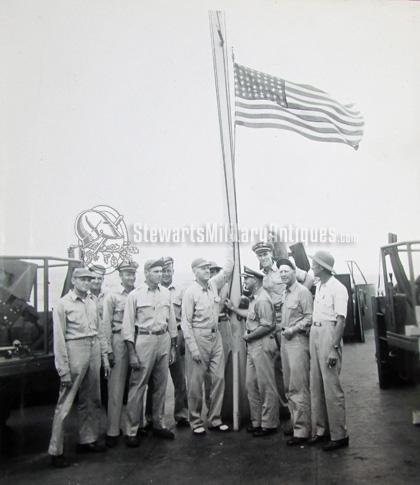  US WWII Coast Guard Photo Album, South Pacific Service — image 12