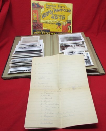  US WWII Coast Guard Photo Album, South Pacific Service — image 2