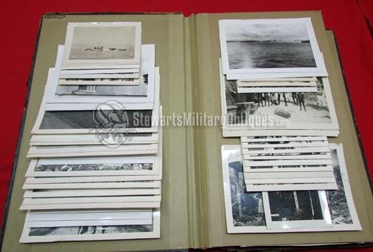  US WWII Coast Guard Photo Album, South Pacific Service — image 6