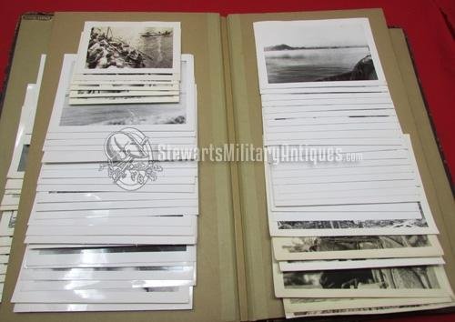 US WWII Coast Guard Photo Album, South Pacific Service — image 7