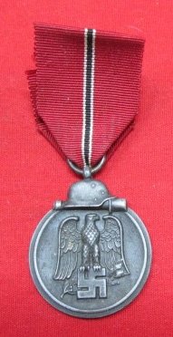  German WWII Eastern Front Medal & Ribbon — image 2