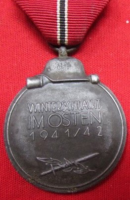  German WWII Eastern Front Medal & Ribbon — image 3