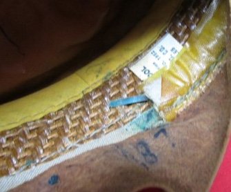  US WWII Army Officer Tan, Summer Weight Wool Visor Hat — image 6