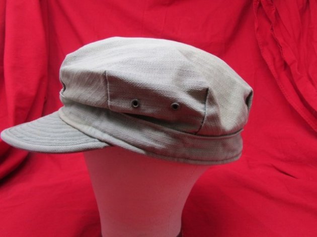  US WWII USMC HBT Utility Cap — image 5