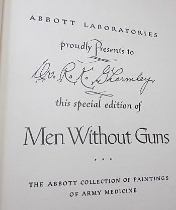  US WWII Book, Men Without Guns, Abbott Laboratories 1945 — image 4