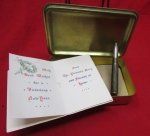 British WWI, Princess Mary Tin, Christmas 1914, Greeting Card & …