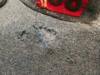  French WWI Enlisted Horizon Blue Tunic, 68th Artillery — image 6