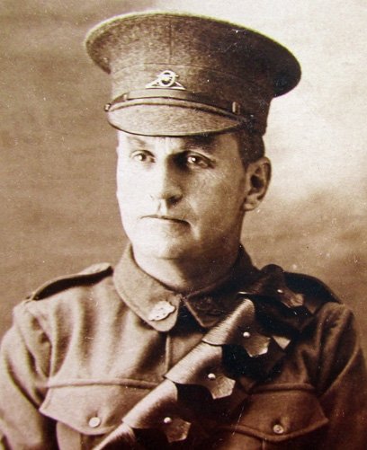  Australian WWI Soldier, Seated with Bandoleer, Royal Artillery RPC — image 3