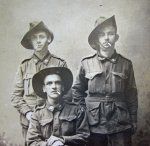 Australian WWI Soldier Trio RPC