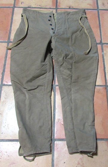  Japanese WWII Issue Winter Cotton Enlisted Breeches — image 2