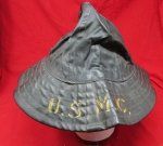 US WWII USMC Foul Weather Nor'Easter 6 3/4, Identified