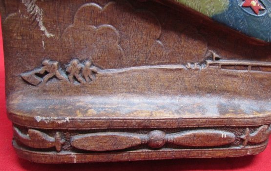  US WWII Homefront, P-40 Fighter Bookends — image 4