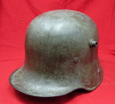  German WWI M1916 Steel Helmet Shell, ET64 — image 2