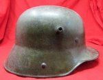 German WWI M1916 Steel Helmet Shell, ET64