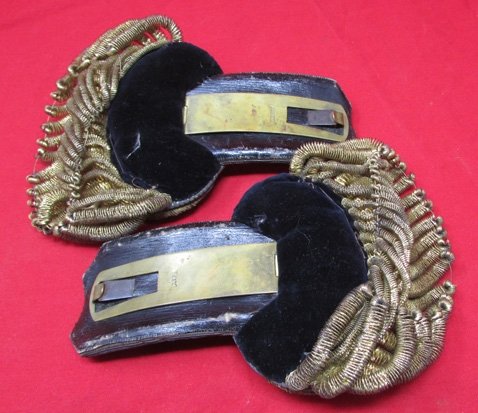  British WWI Era, Royal Navy Dress Epaulettes — image 3