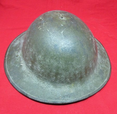 US WWI British Made, M1917 Doughboy Helmet, Complete — image 2