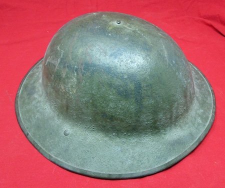  US WWI British Made, M1917 Doughboy Helmet, Complete — image 3