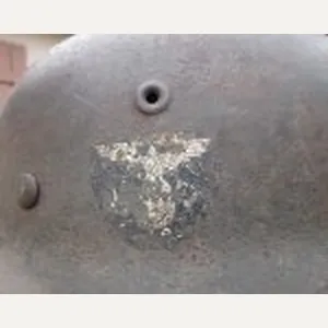 German WWII M1942 RAD Re-Issue Steel Helmet, ET66