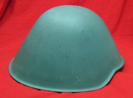  East German, Cold War Era Steel Helmet, Complete — image 3
