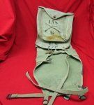 US WWI M1910 Haversack, 158th Infantry Regt, Arizona National Guard.