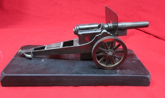  US Post WWII, French 75 Cannon Cigarette Lighter, Negbauer, NY — image 2