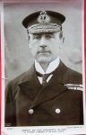 British WWI Postcard, Admiral Sir Lord Jellicoe, Victor at Jutland