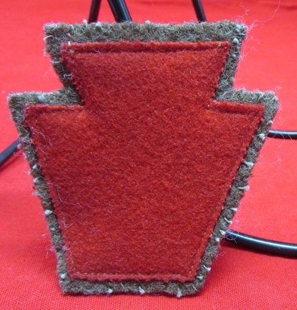  US WWI Pennsylvania 28th Division SSI, Multi-Piece Construction — image 2