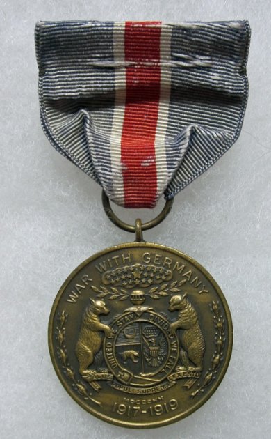  US WWI, State of Missouri Victory Medal — image 2