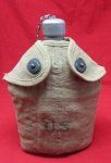 US WWI Canteen Set, Canteen, Cup & Cover, Very Clean