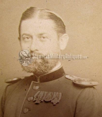  German Franco-Prussian War CDV, Officer, Iron Cross Recipient, Berlin — image 3