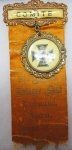 US, German, Franco-Prussian War Veterans Ribbon, Dubuque Iowa 1906