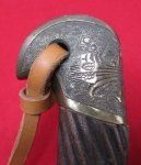 Soviet WWII Cavalry Shaska, 1945 Dated, With Hanger and Knot