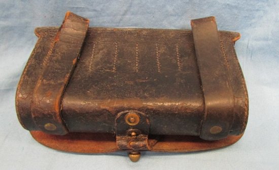  US Indian War Era, Hagner No.2 Cartridge Pouch, — image 3