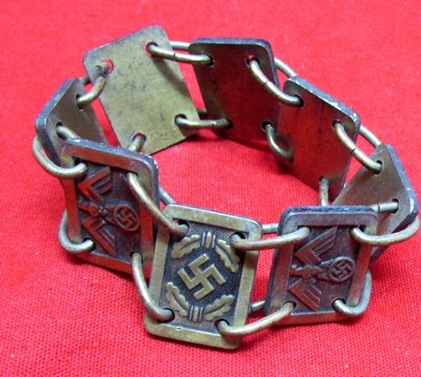  German WWII NSDAP Gorget Neck Chain Links — image 3