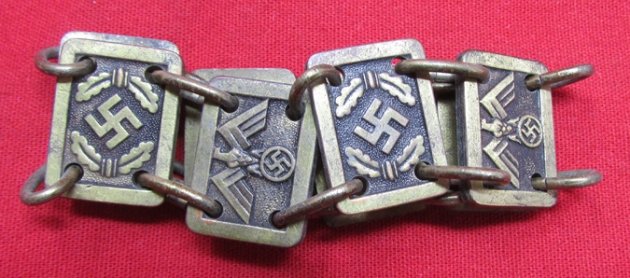  German WWII NSDAP Gorget Neck Chain Links — image 4